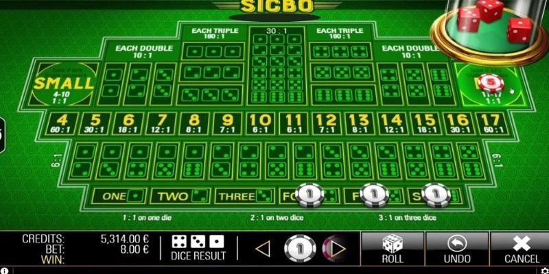 Sicbo có đa dạng cửa cược cho bet thủ lựa chọn